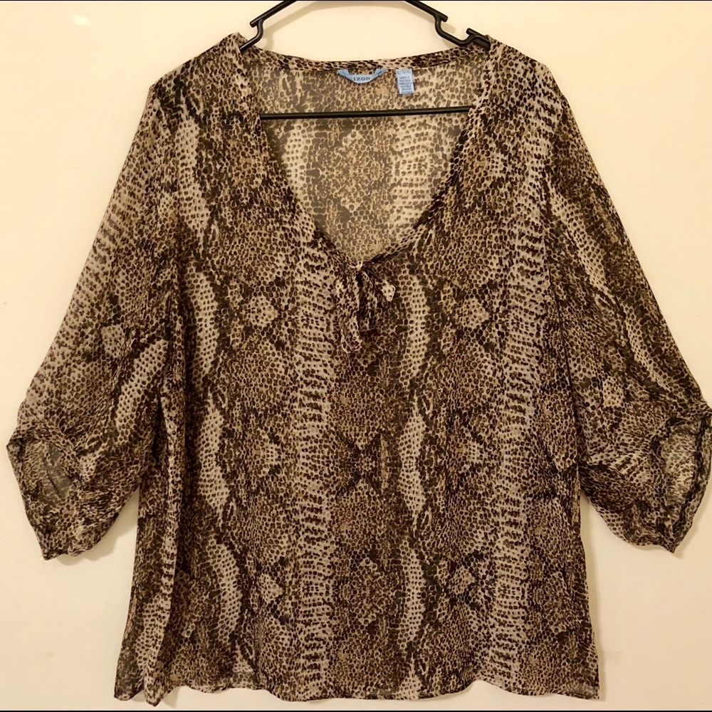 Izod blouse size XL